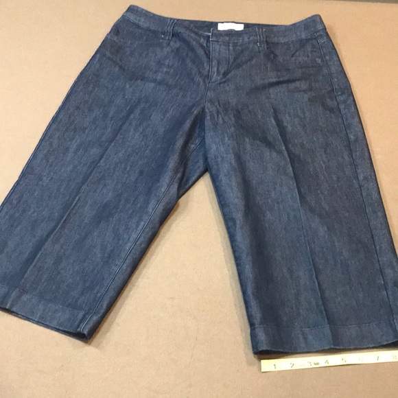 09 Coldwater Creek Capri Jeans P14 - Picture 4 of 7